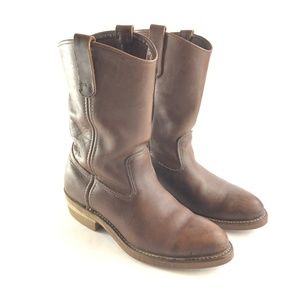 red wing soft toe work boots